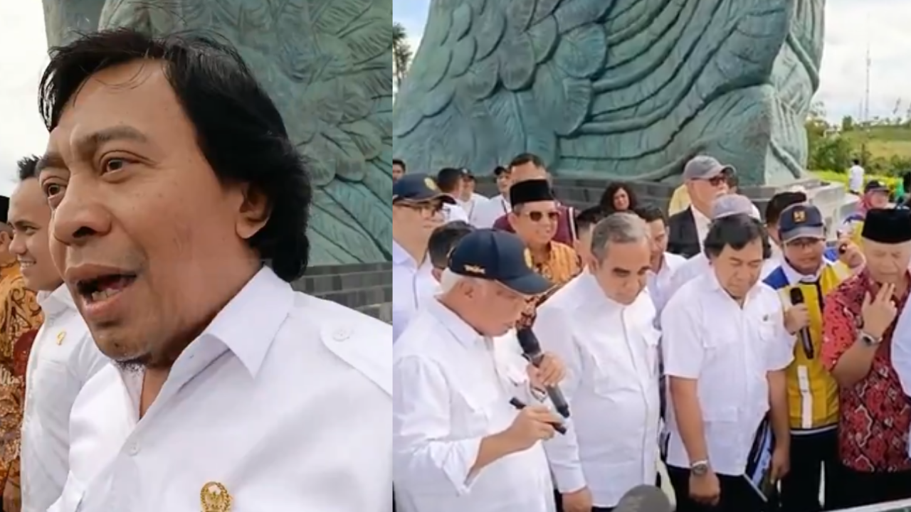 Komentar Komeng saat Kunjungi Kantor IKN Bersama Rombongan MPR: Saya Dapat Ruang Jenazah