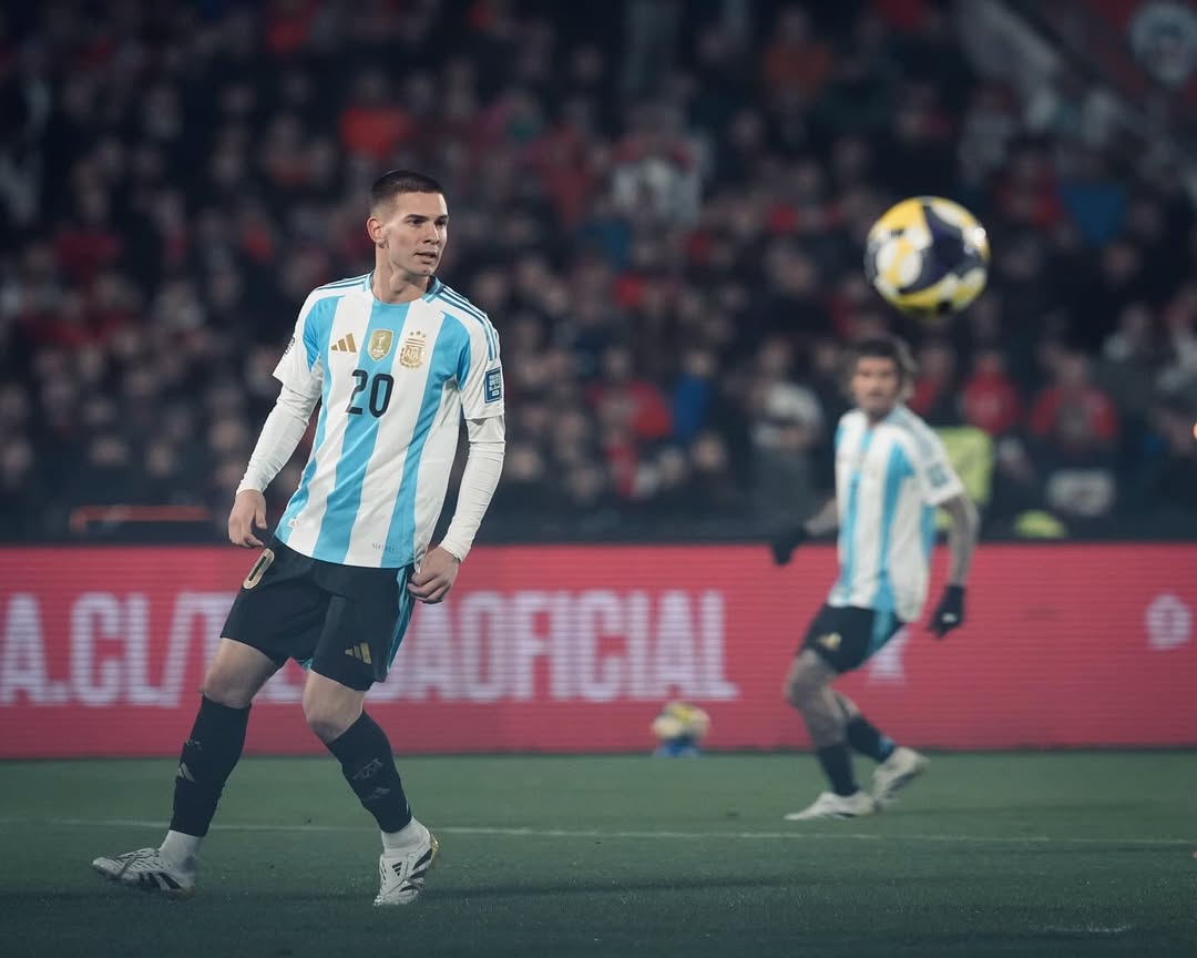 Franco Mastantuono Tampil Lawan Chile, Jadi Pemain Termuda di Timnas Argentina Abad Ini