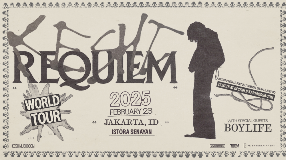 Keshi Siap Gelar Konser di Jakarta Februari 2025, Tiket Dijual Mulai 30 Juli