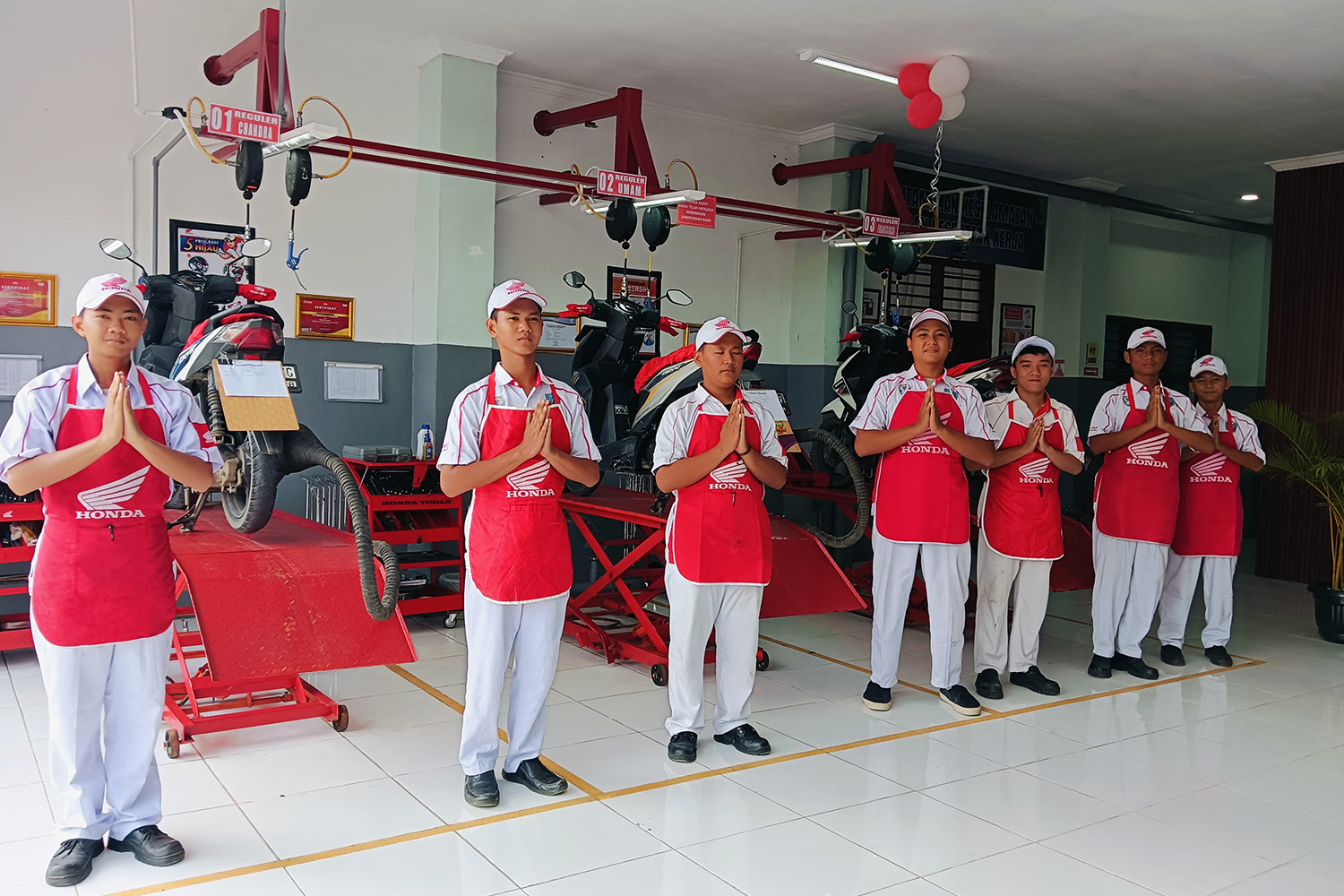 Wahana Honda Hadirkan Pos AHASS TEFA di SMK Binaan