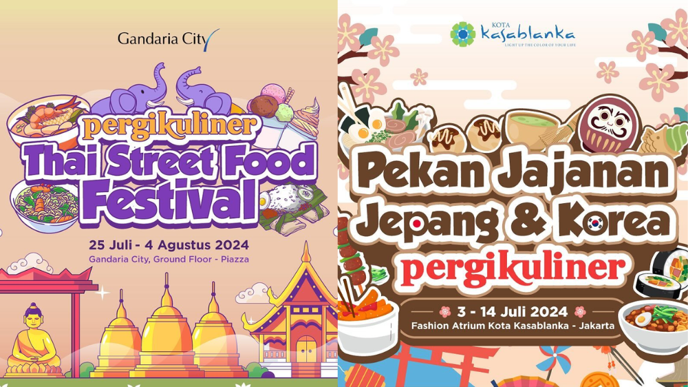 4 Daftar Event Festival Kuliner di Jakarta Juli 2024, Banjir Jajanan Asia