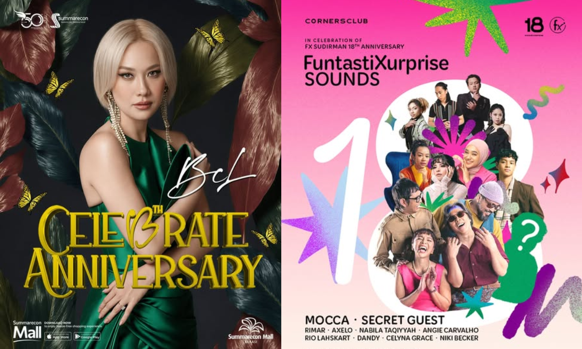 3 Konser Gratis Jabodetabek Akhir Pekan 4-5 Juli 2025, Malam Mingguan Bareng BCL!