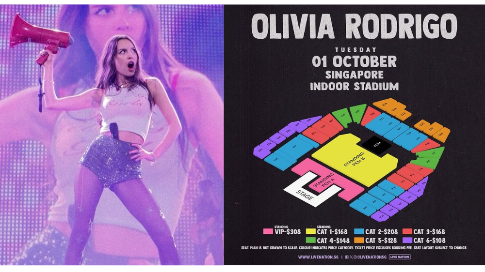 Daftar Harga Tiket Konser Olivia Rodrigo di Singapura Resmi Rilis, Dijual 16 Mei 2024