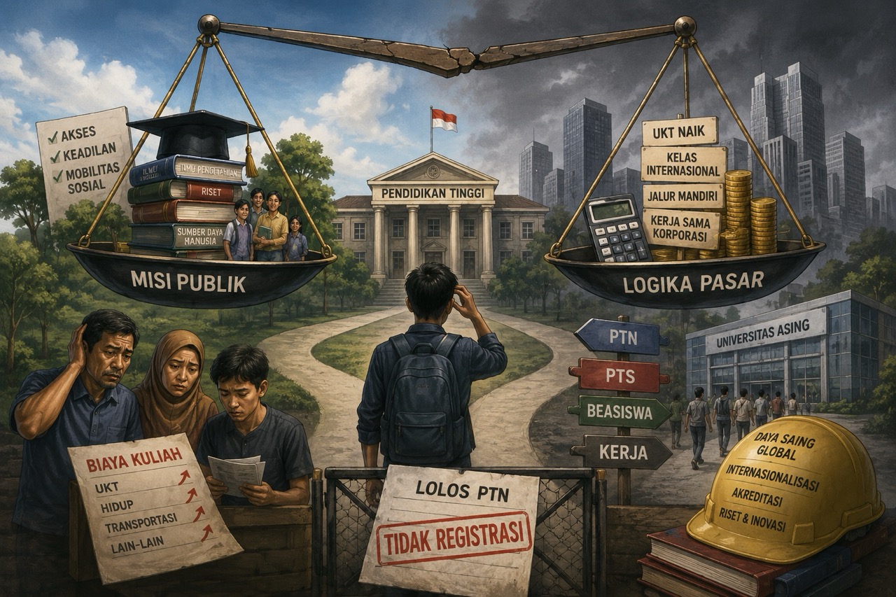 Pendidikan Tinggi: Antara Misi Publik dan Logika Pasar