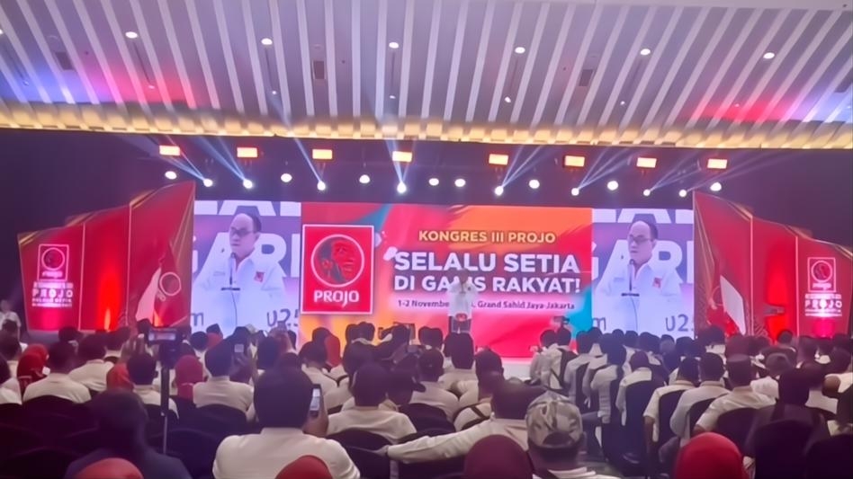 Meski Bakal Gabung Gerindra, Budi Arie Tegaskan Projo Tak akan Jadi Partai Politik