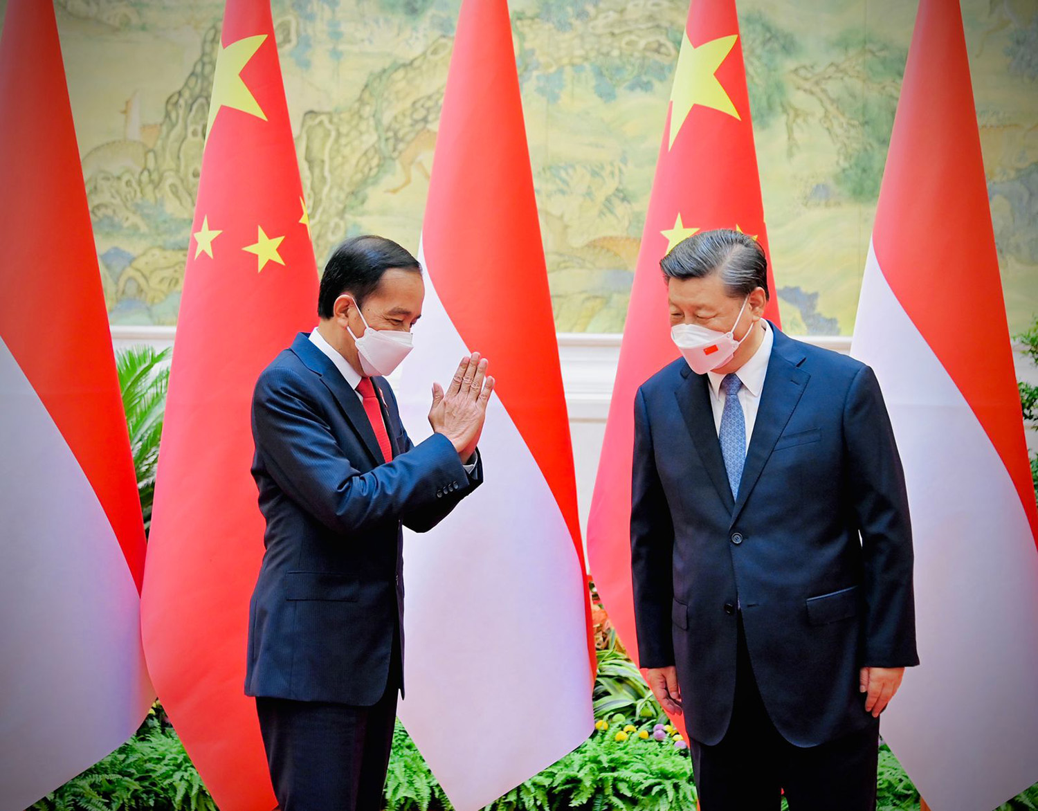 Jokowi-Xi Jinping Bahas Kereta Cepat