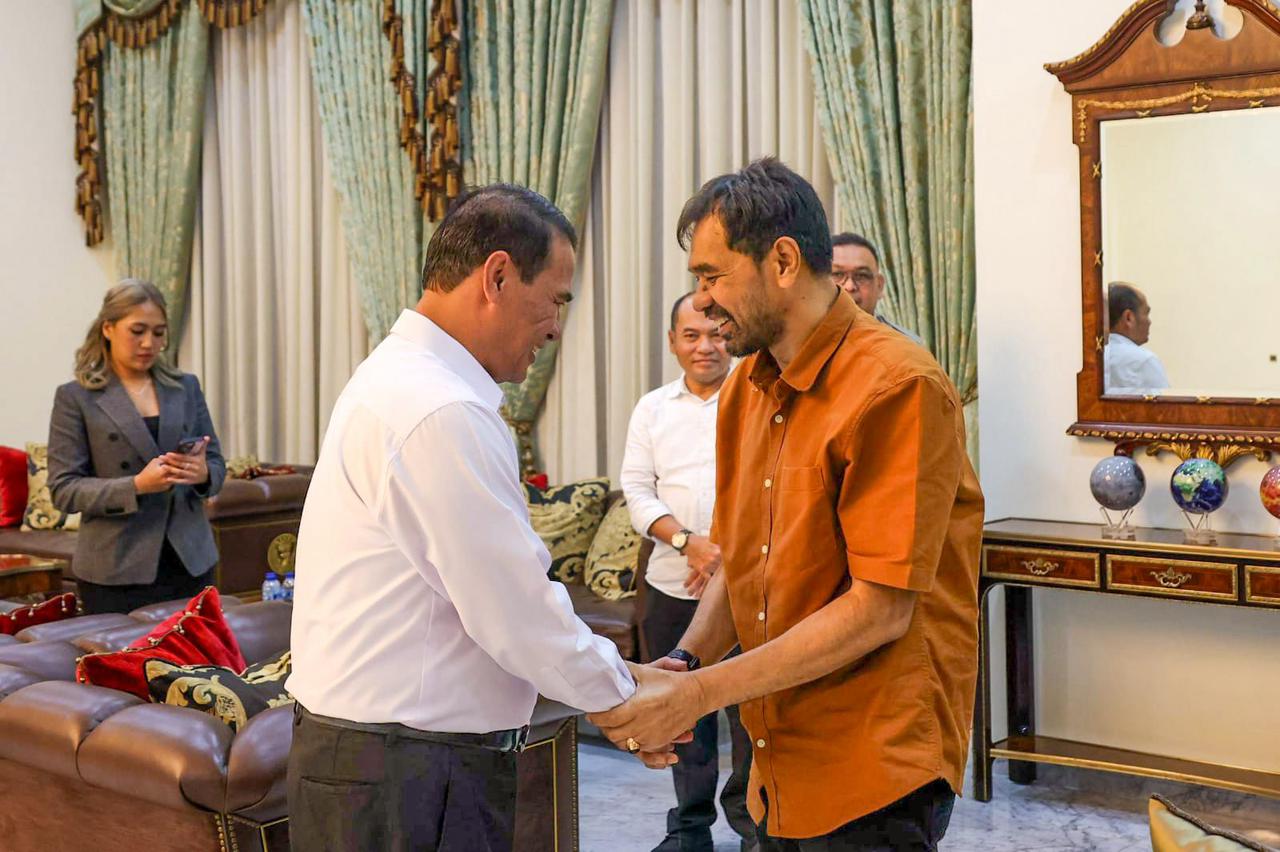 Gubernur Aceh Mualem Temui Mentan Amran di Kediamannya, Bahas Pemulihan Pertanian Pascabencana