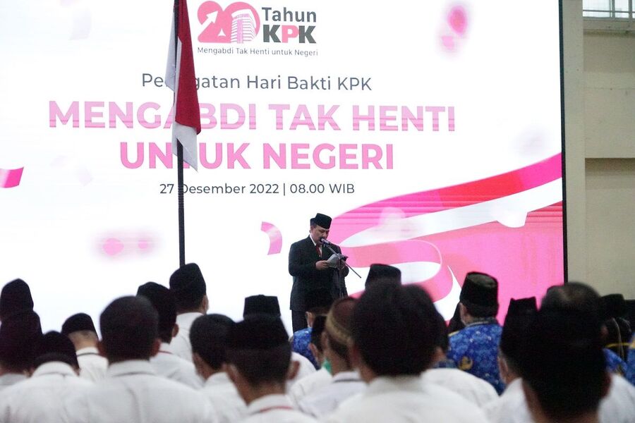 Rayakan HUT ke-20, KPK Dapat Pujian dari Jokowi : Berhasil Selamatkan Kerugian Negara