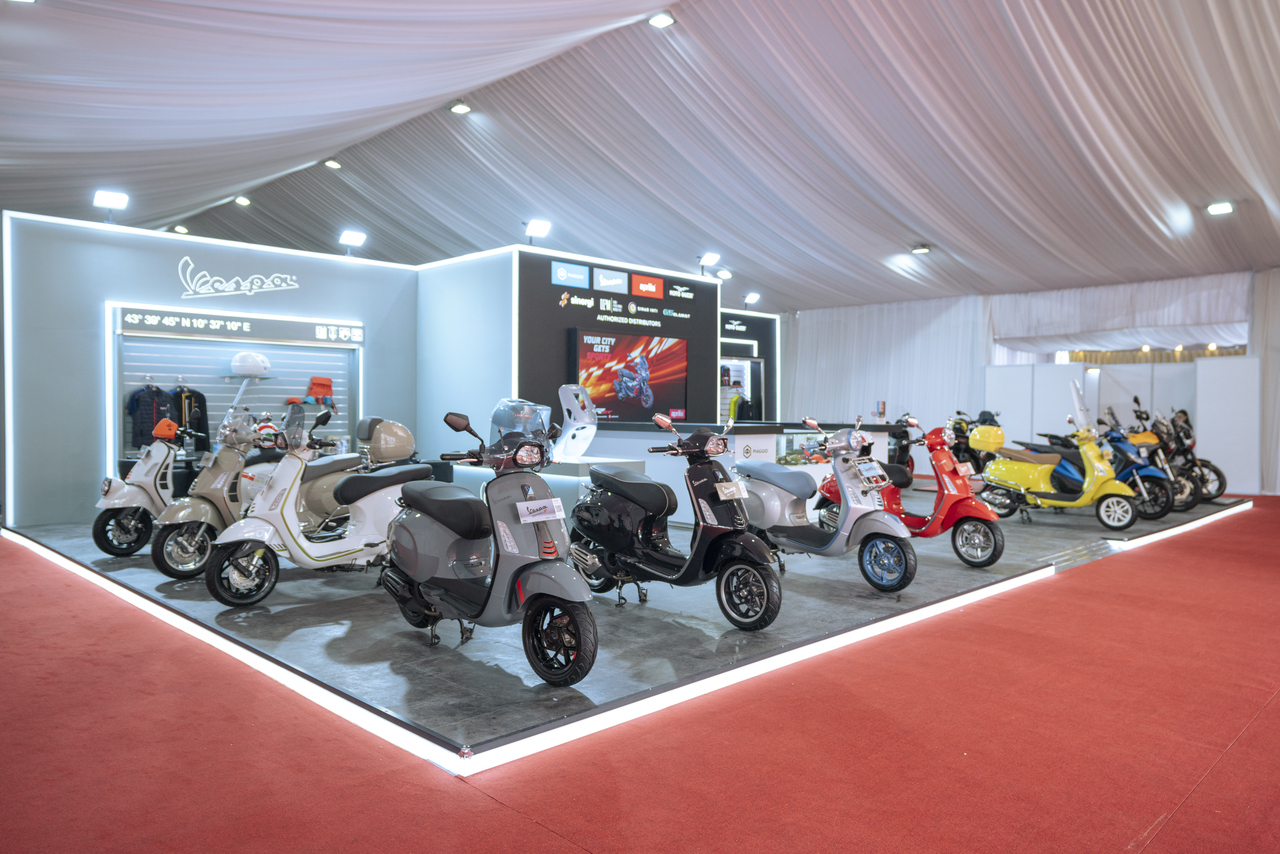 Piaggio Group Bawa Gebrakan Premium di GIIAS 2025, Ada Aprilia SR-GT Livery Jorge Martin