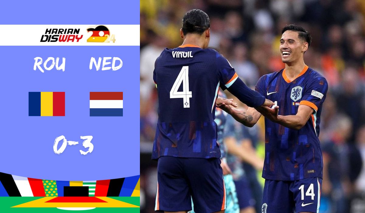 Rumania vs Belanda 0-3: Gol Roket Cody Gakpo Antar Oranje ke Perempat Final Euro 2024
