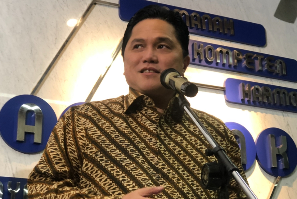 Kolaborasi Antam dan Freeport, Erick Thohir: Potensi Hemat Cadangan Devisa Rp200 Triliun