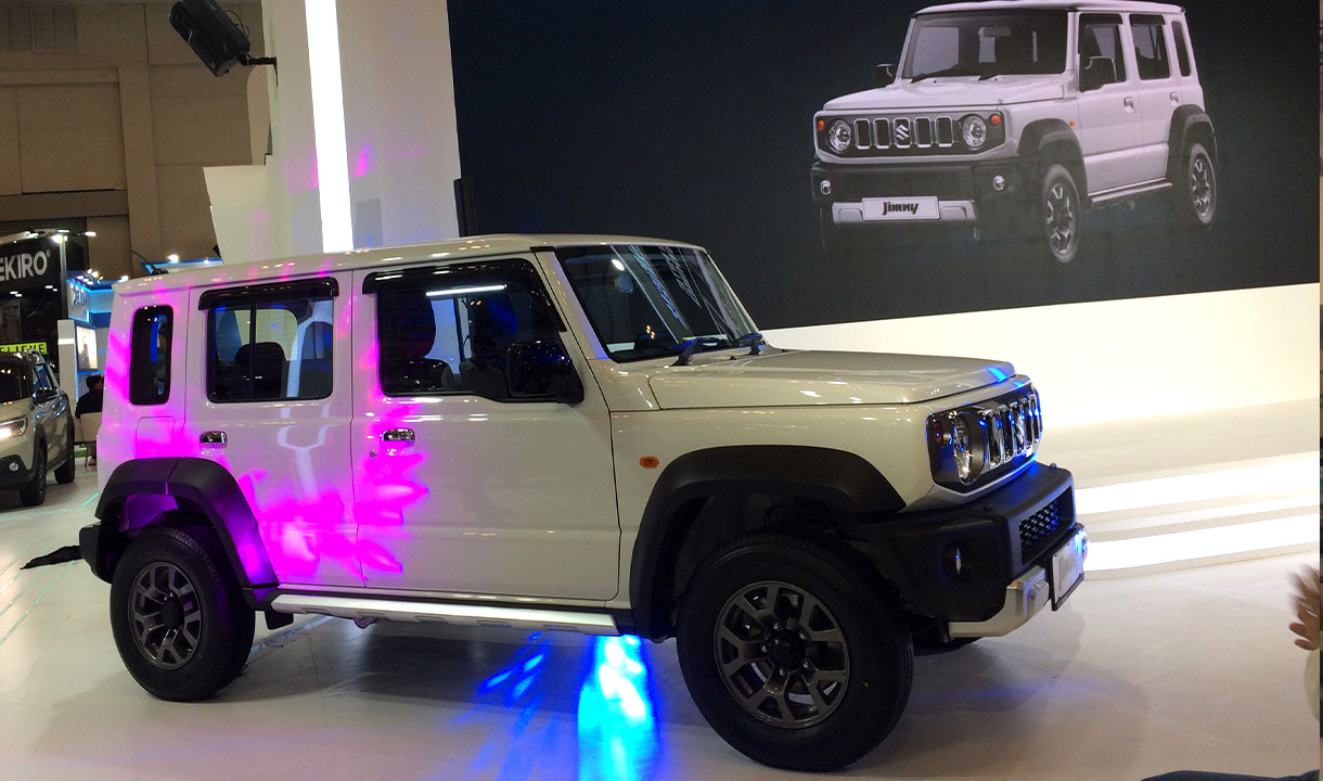 Harga Jimny 5-door White Rhino Edition yang Diluncurkan di MUF GJAW 2024