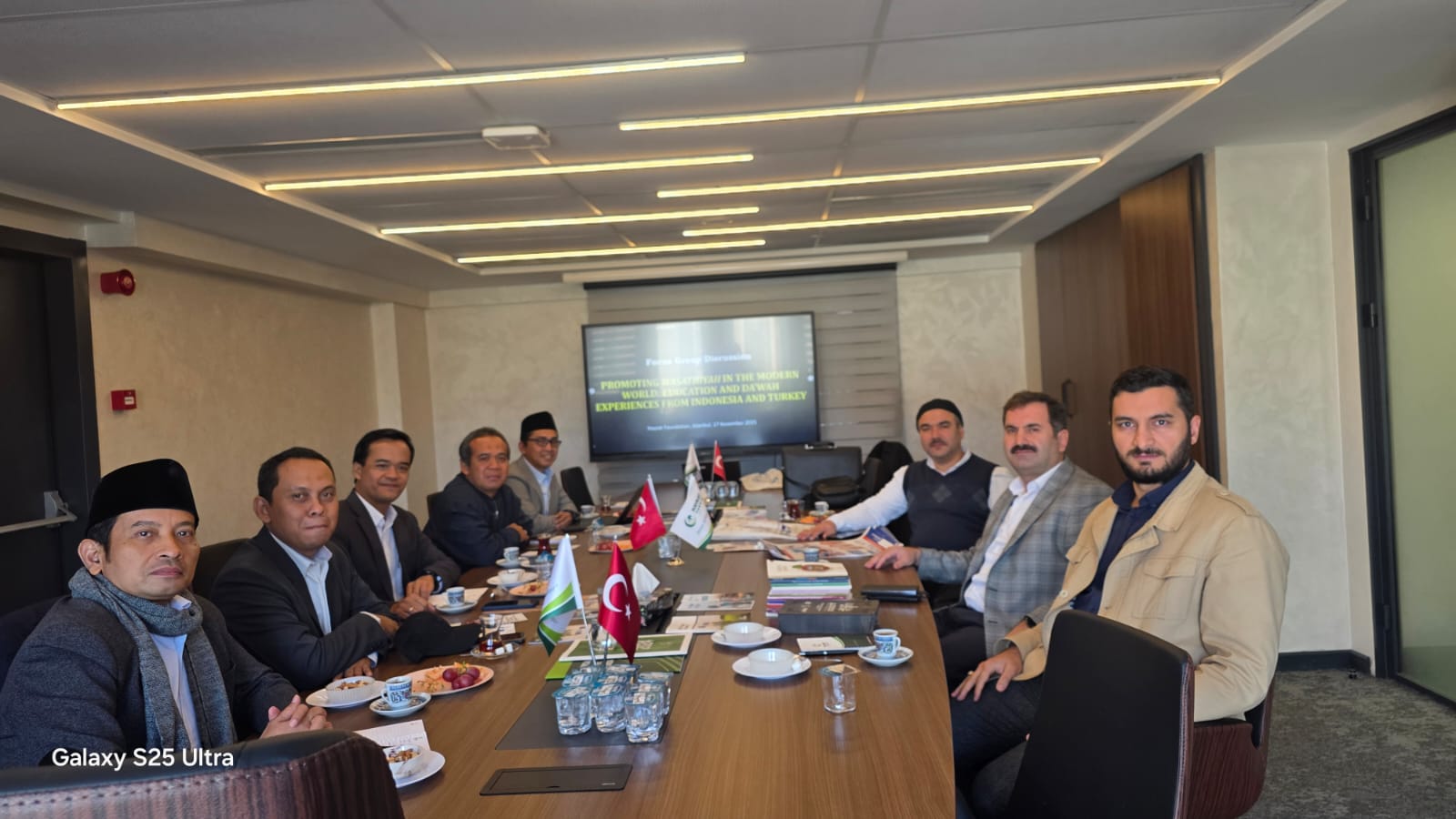 Kunjungan Delegasi Indonesia ke Hayrat Foundation Istanbul: Menguatkan Islam Wasathiyah dan Kolaborasi Global