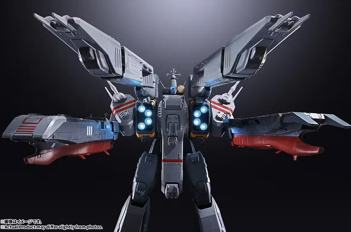 SDF Macross Rayakan 45 Tahun dengan Rilis Miniatur Kapal Benteng  SDF-1, Bisa Transformasi Jadi Mecha 