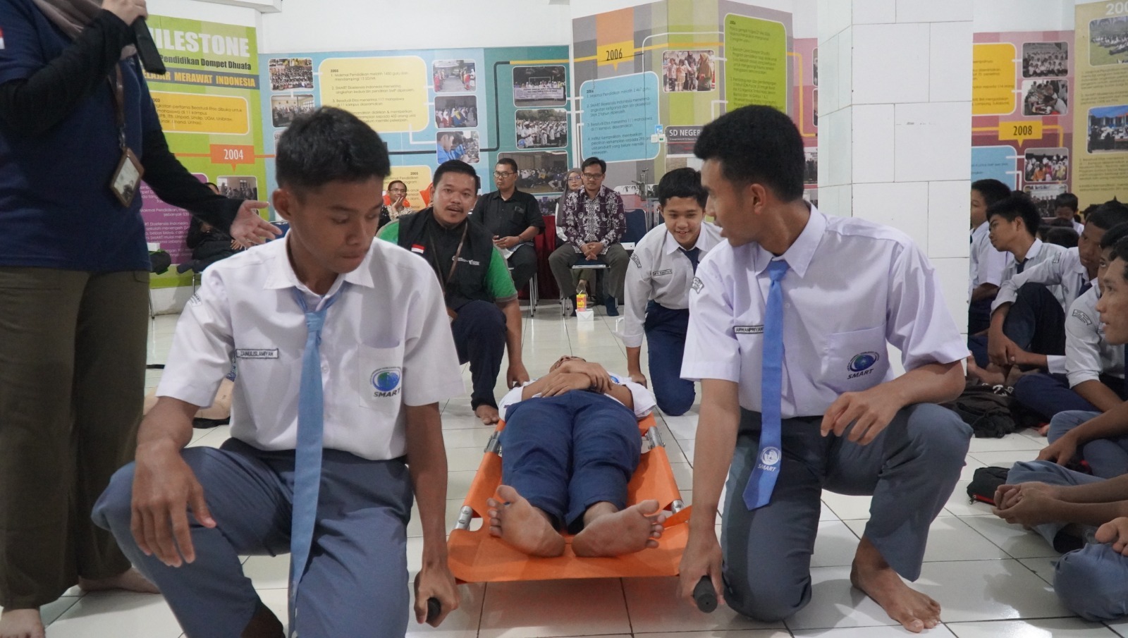 Ratusan Pelajar Dapat Bekal Tanggap Bencana dari LKC Dompet Dhuafa