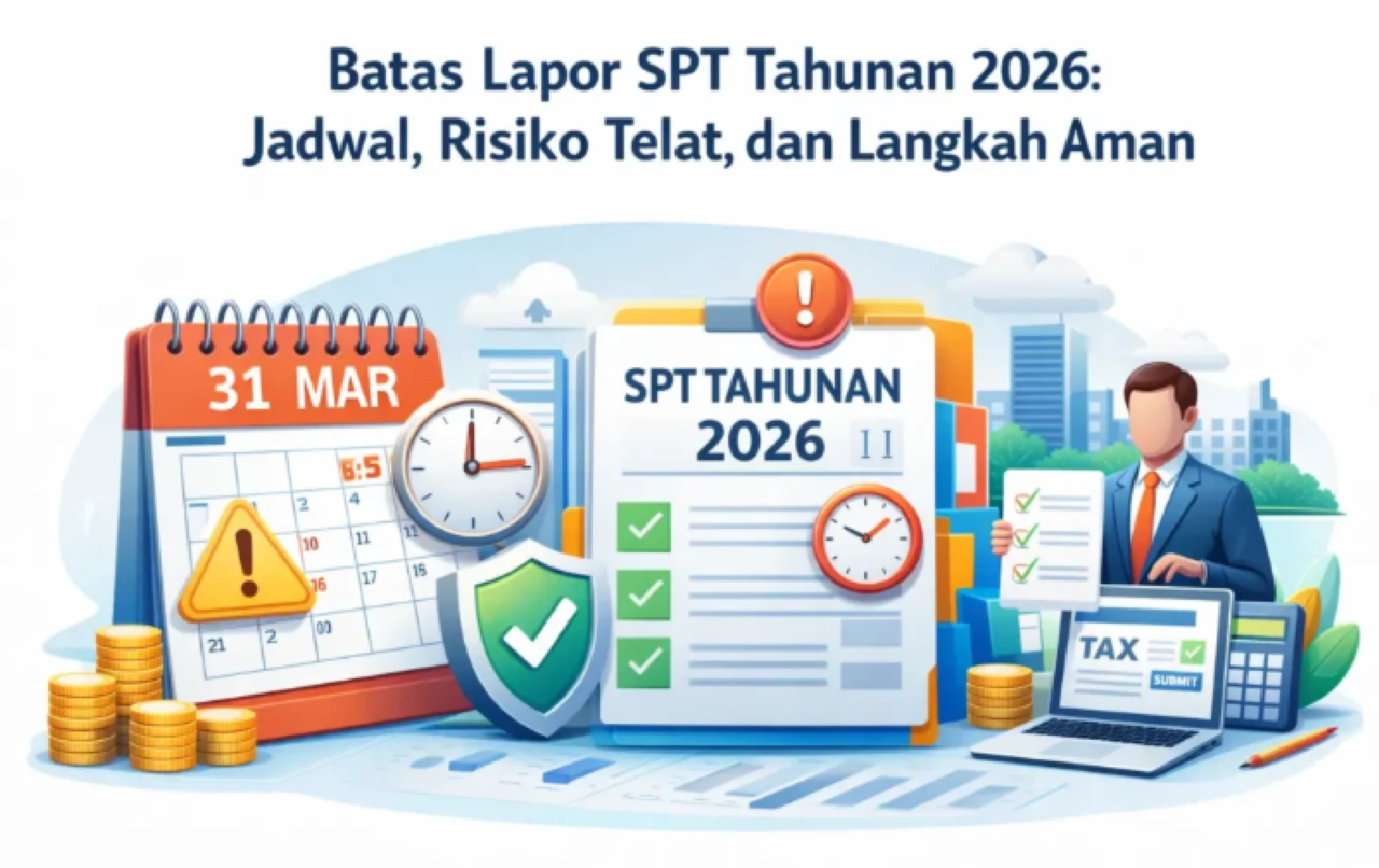 Besaran Denda Telat Lapor SPT Tahunan Pribadi 2026, Ini Rinciannya