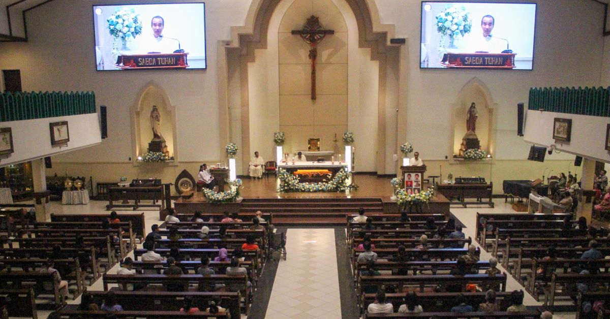 Peringatan Bom 13 Mei di Gereja Katolik Santa Maria Tak Bercela Surabaya, Perkuat Solidaritas dan Toleransi Antarumat Beragama