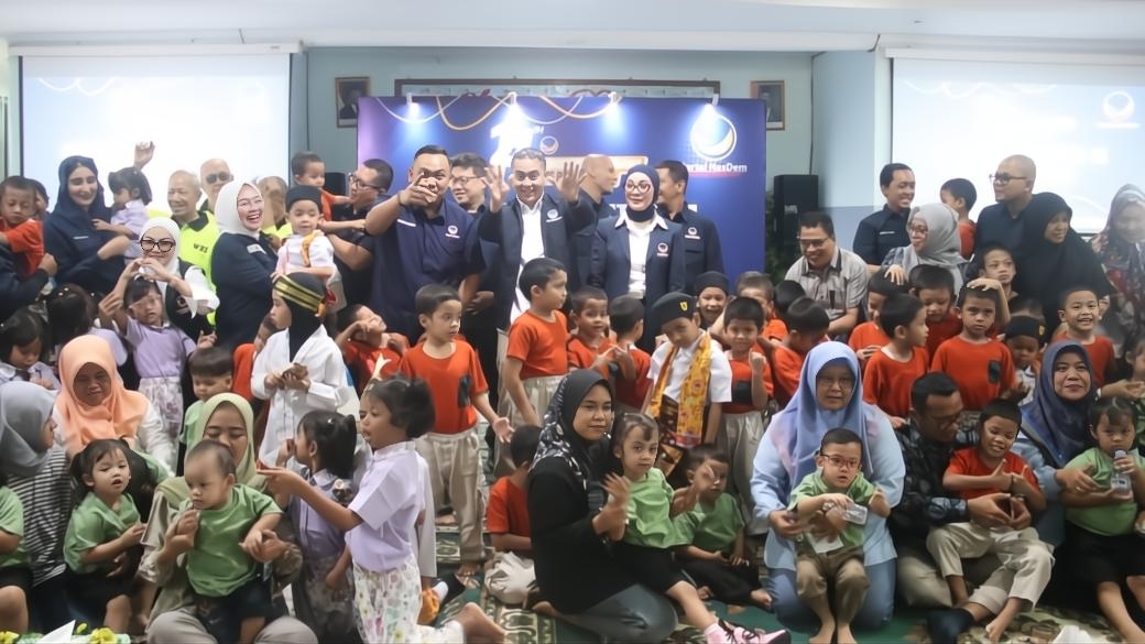 HUT ke-14 NasDem: Ajak Bangsa Peduli Lansia dan Sayangi Anak