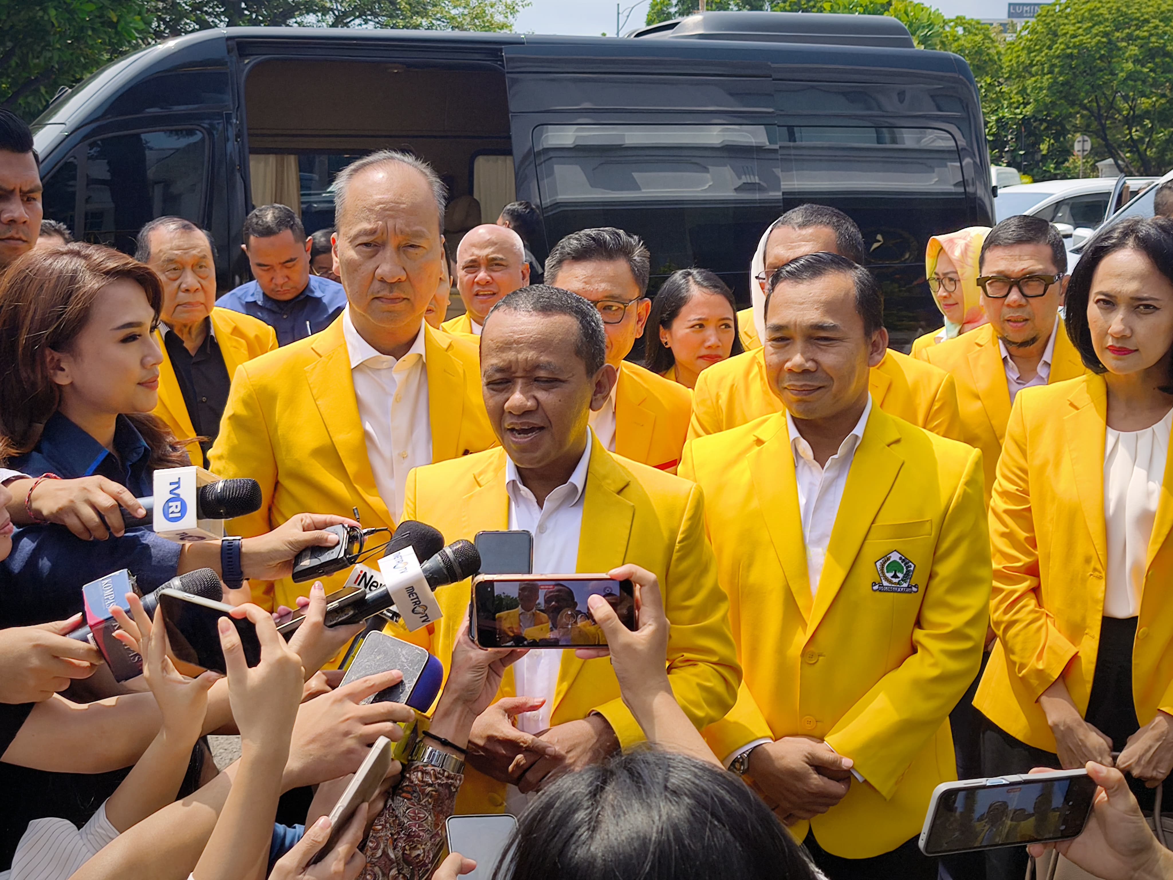 Sejumlah Pengurus Partai Golkar Menghadap Prabowo ke Istana, Ada Apa?