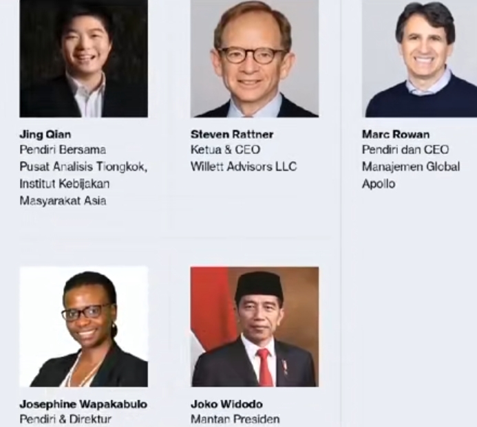 Melenting! Jokowi Resmi Jadi Dewan Penasehat Global Bloomberg New Economy