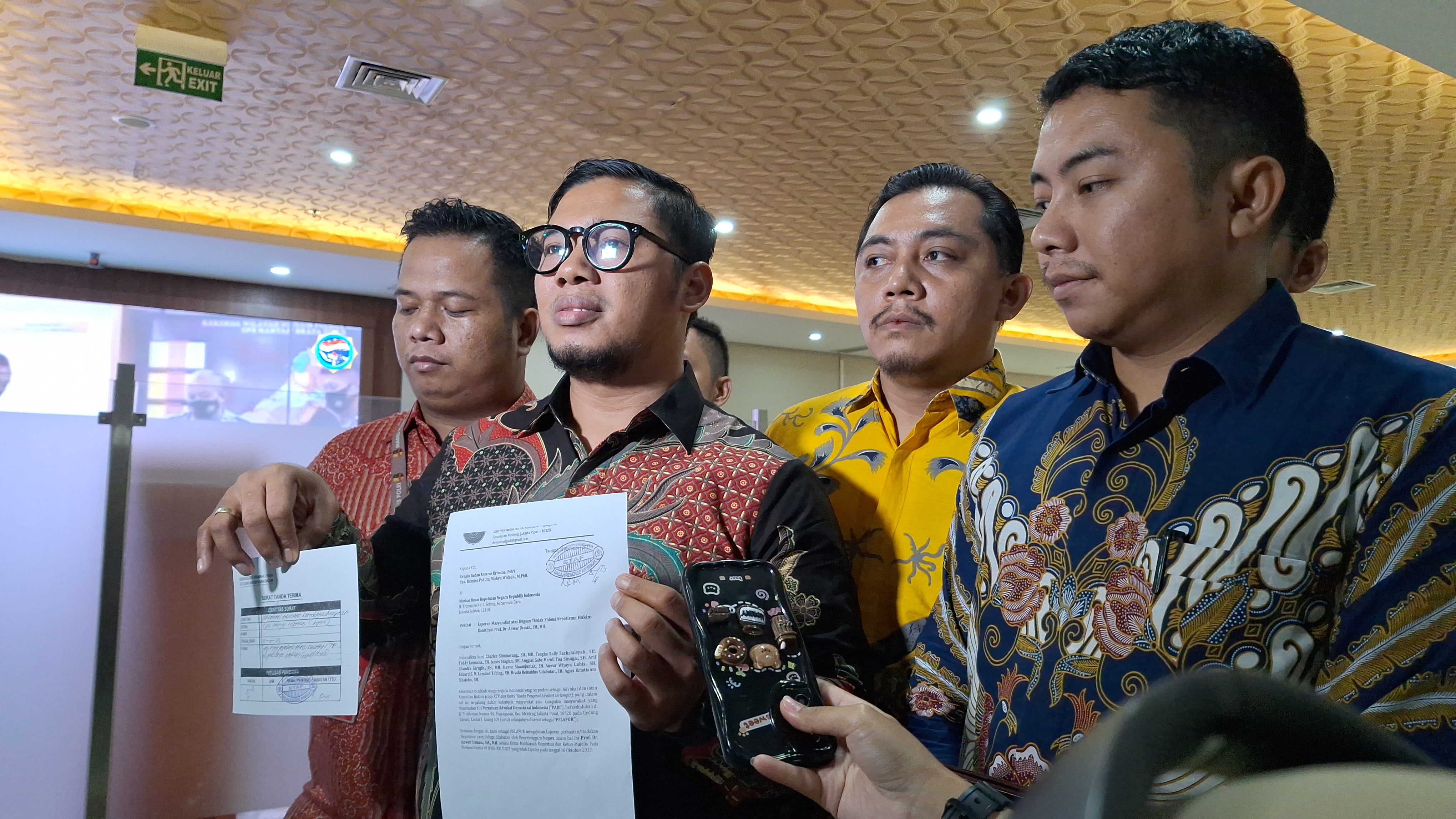 Mantan Ketua MK Anwar Usman Dilaporkan ke Bareskrim soal Nepotisme