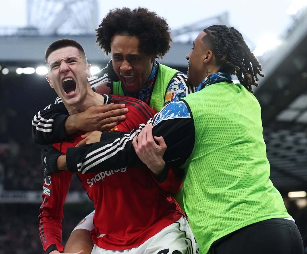 Man United vs Fulham 3-2: Gol Telat Benjamin Sesko Antar Setan Merah Lanjutkan Tren Kemenangan