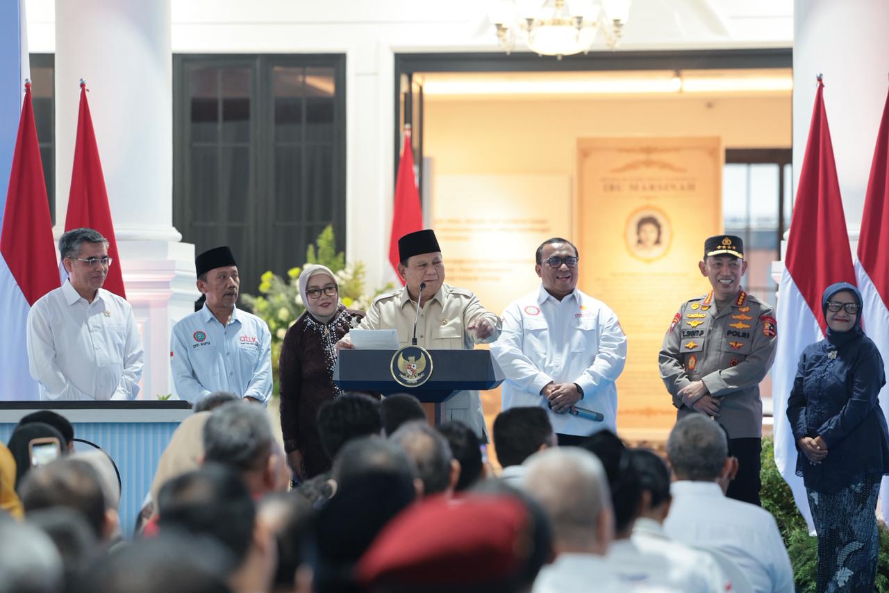 Presiden Prabowo Minta Penegak Hukum Muhasabah: Jangan Jadi Bekingan Narkoba Maupun Judi