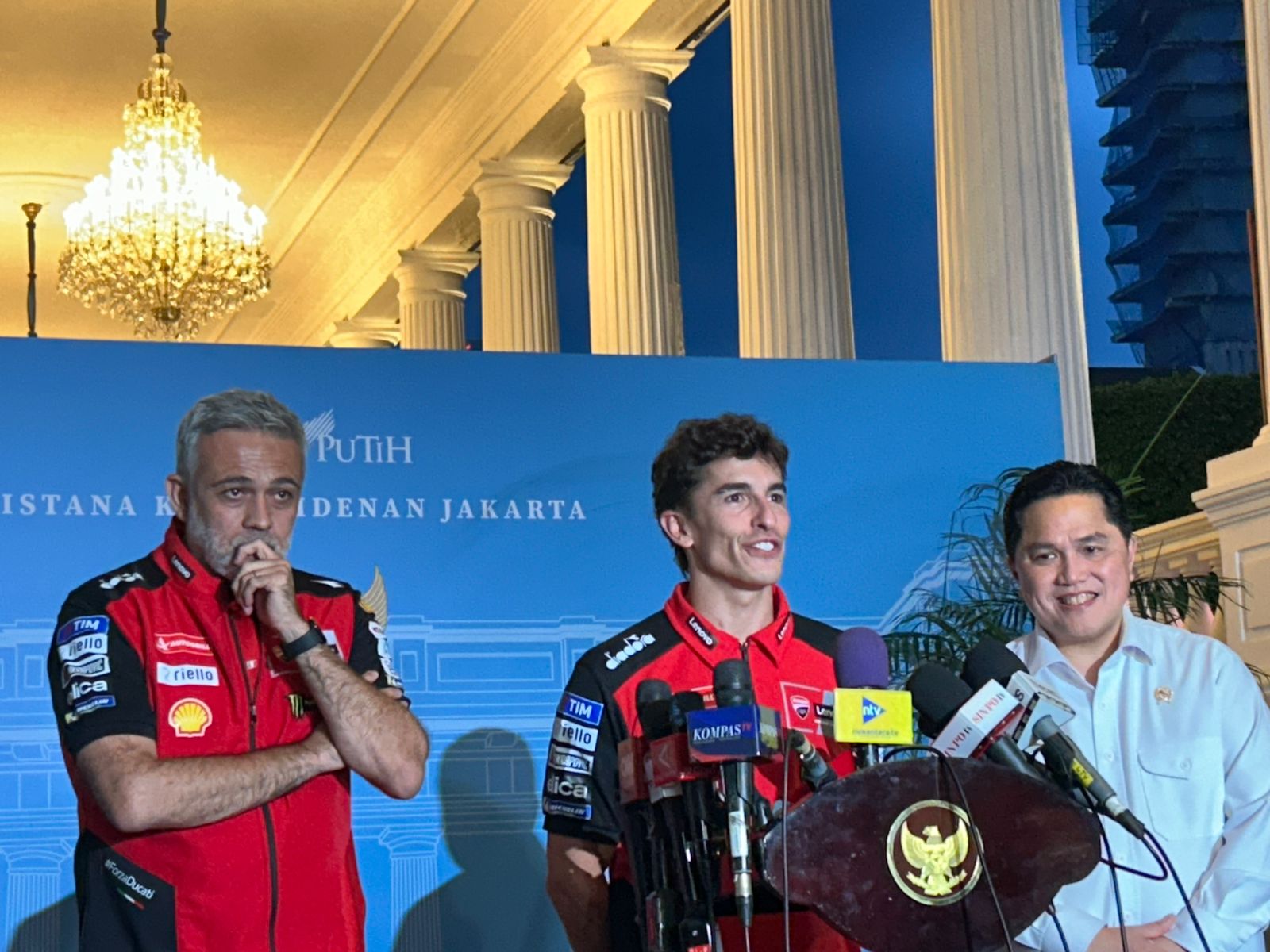 Marc Marquez Mampir ke Istana, Sebut Sirkuit Mandalika Spesial Usai Raih Juara Dunia MotoGP 2025