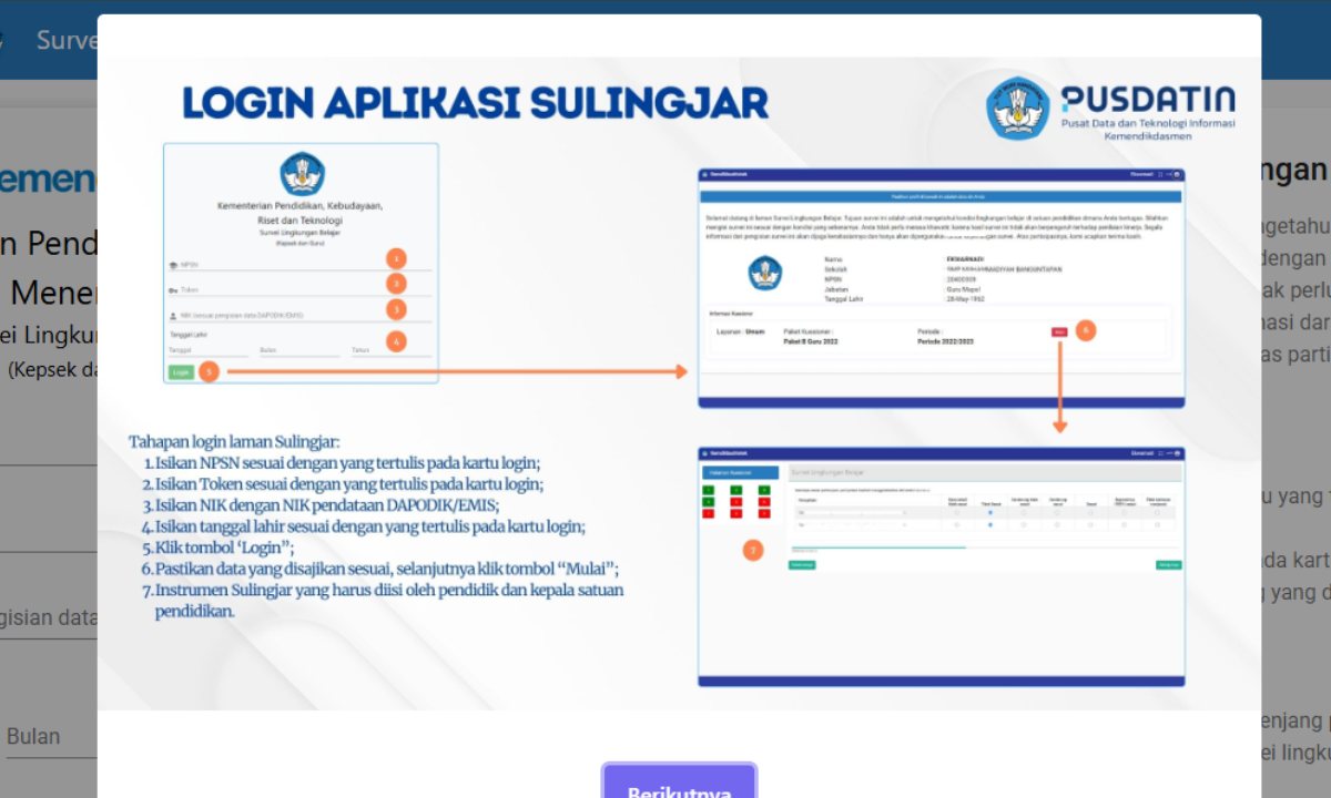 Cara Mendapatkan Token dan Kartu Login Sulingjar 2026, Jangan sampai Salah!