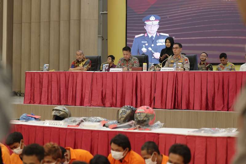 Polda Jatim Ungkap 1.863 Kasus dan Amankan 2.307 Tersangka
