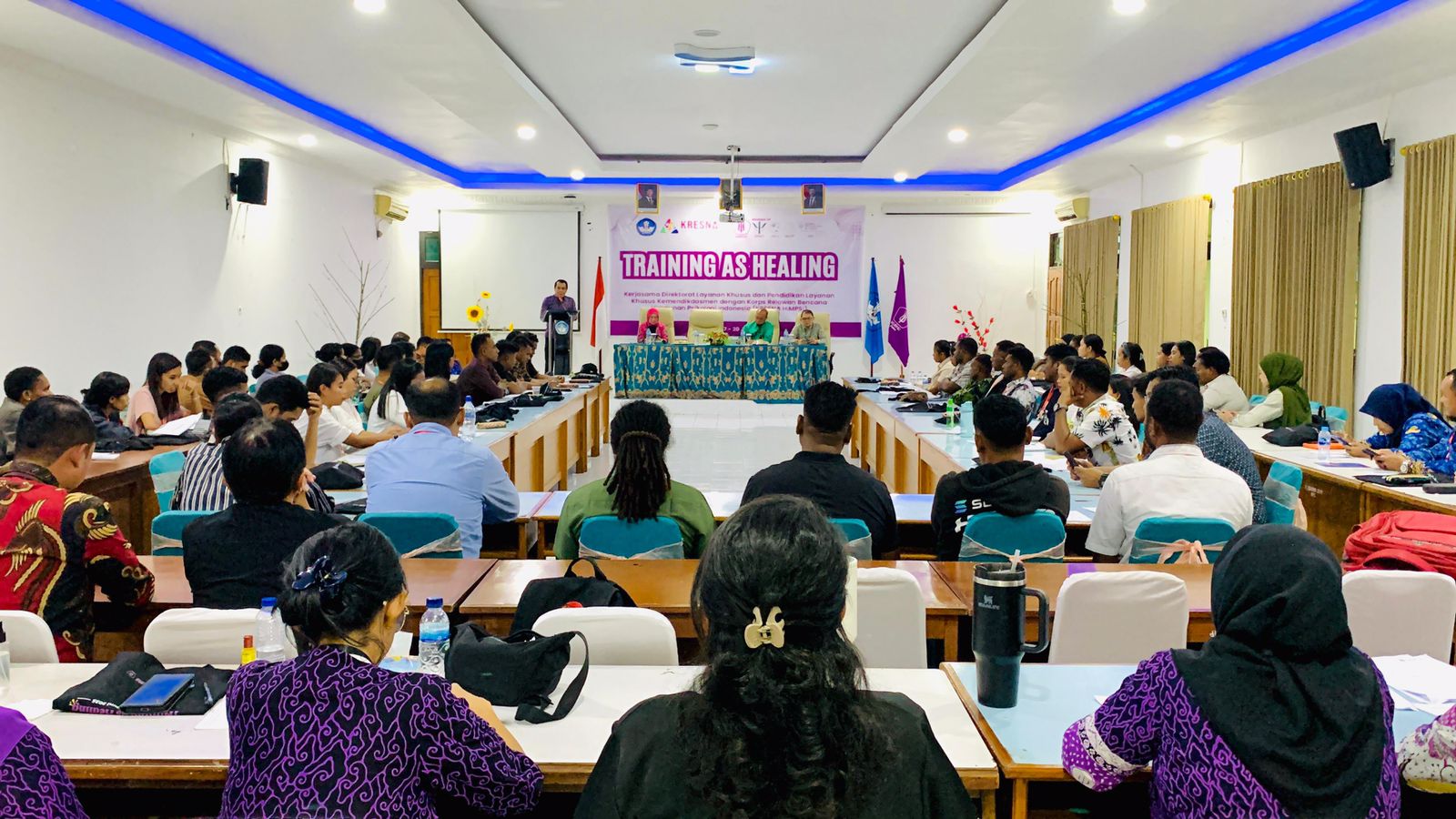 Guru di Daerah Bencana Dapat Terapi Psikologis Demi Pulihkan Kesehatan Mental