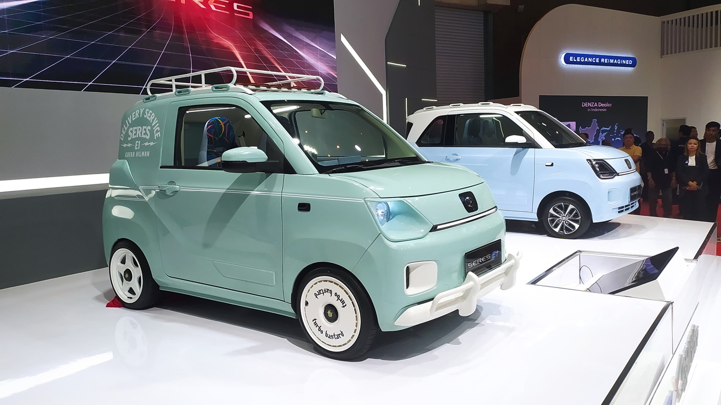 Modifikasi Seres E1 x Golfar Hilman Tampil Kece di IIMS 2025, Mungil-mungil Curi Perhatian!