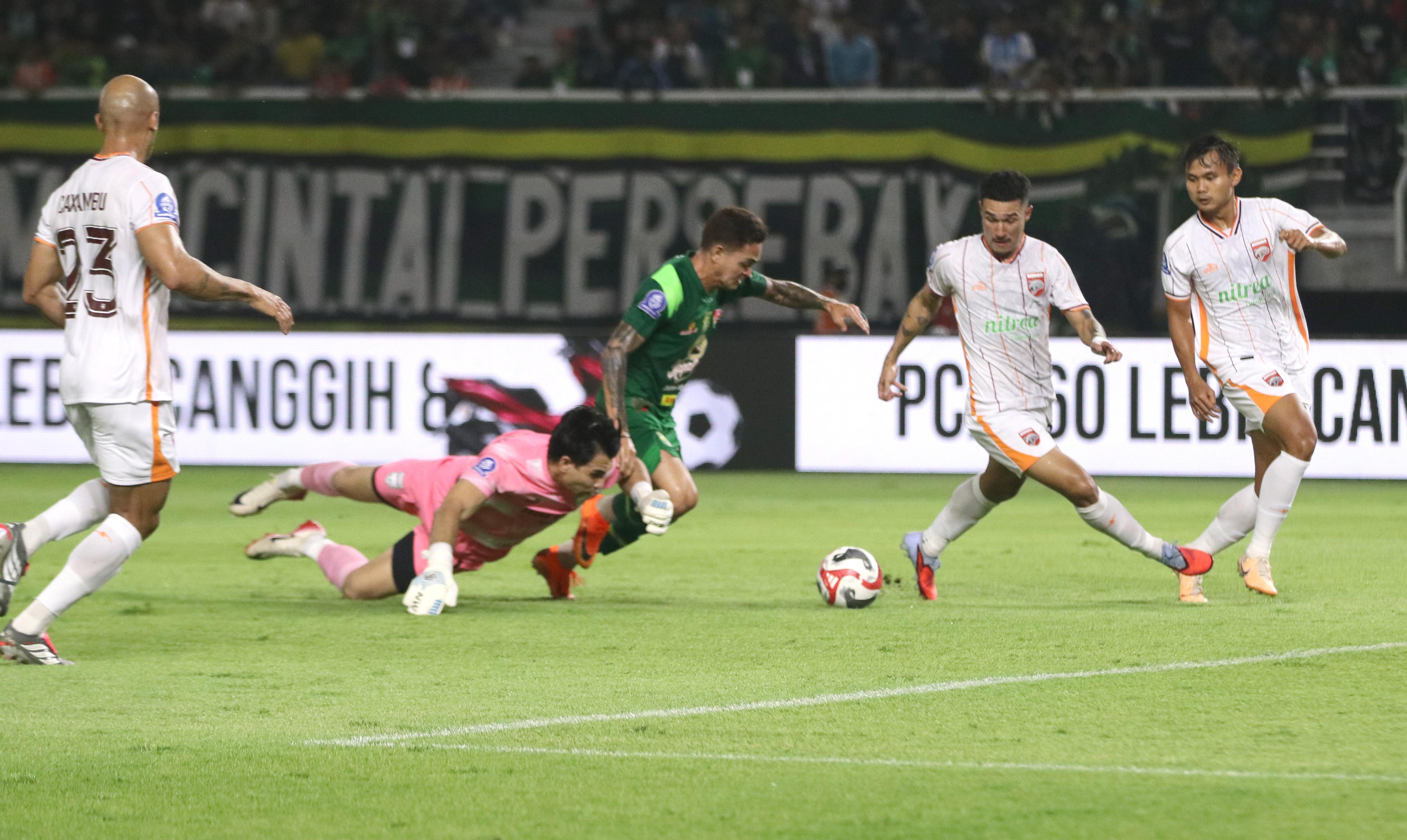Persebaya vs Borneo FC 2-2, Malik Risaldi Selamatkan Bajol Ijo