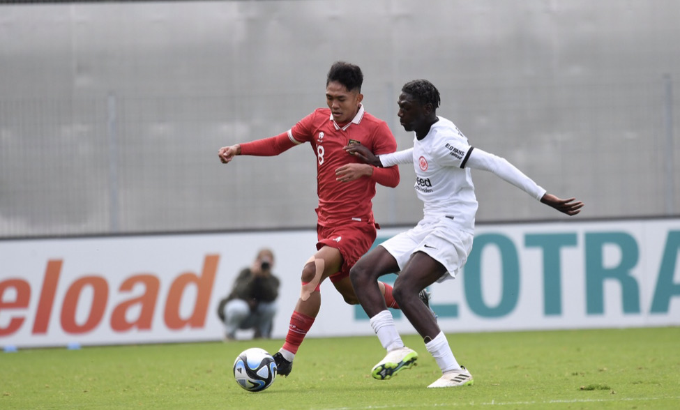 Timnas Indonesia U-17 Kalah dari Tim Eintracht Frankfurt U-19 Dalam Persiapan Piala Dunia U-17