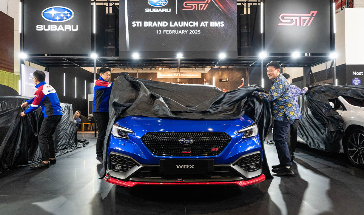 Line Up Parts STI dari Subaru di IIMS 2025