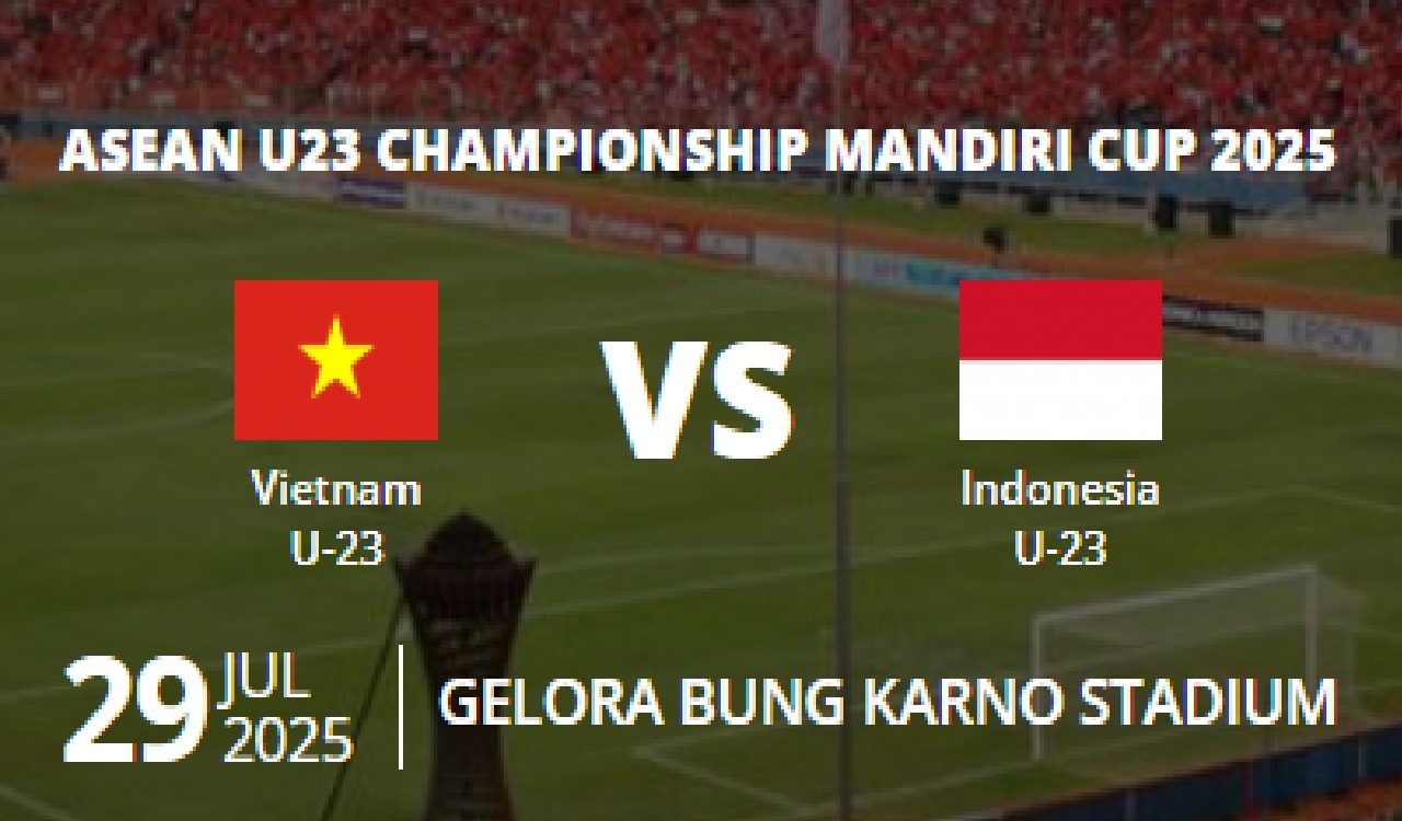 Link Live Streaming FINAL Piala AFF U-23 2025: Vietnam vs Indonesia Malam Ini, Pertaruhan Terakhir!