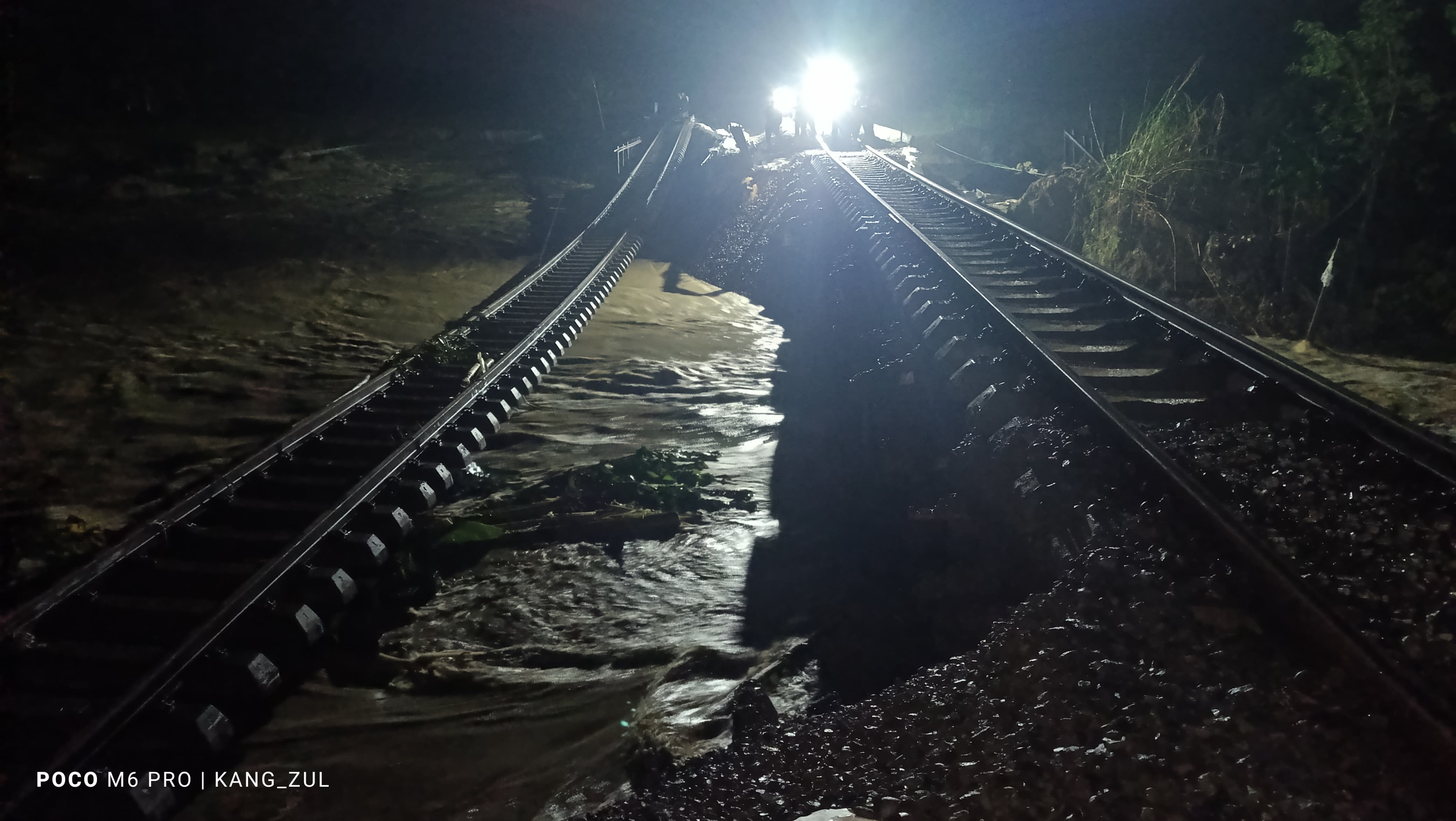 Baru Selesai Diperbaiki, Jalur Rel Gubug-Karangjati Amblas Lagi