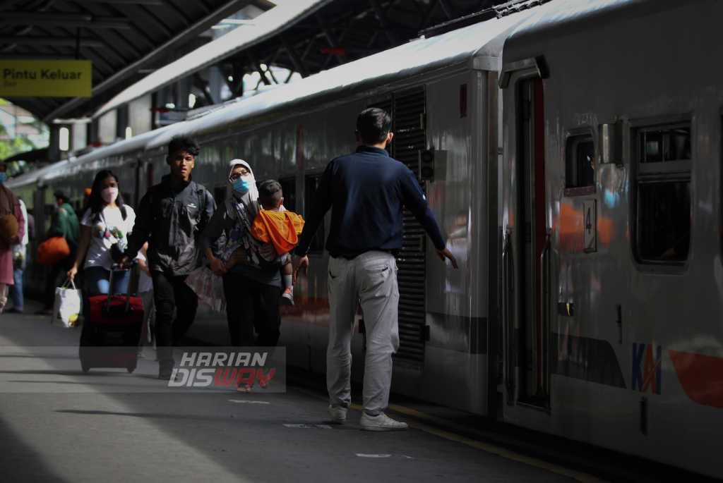 Arus Balik, 39.579 Penumpang Kereta Api Kembali Ke Jakarta, Sabtu 7 Mei 2022