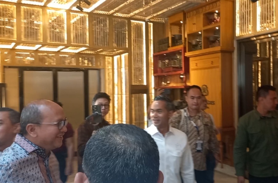  Menteri Investasi Rosan Roeslani Hadiri  Munaslub Kadin Indonesia di St. Regis Jaksel