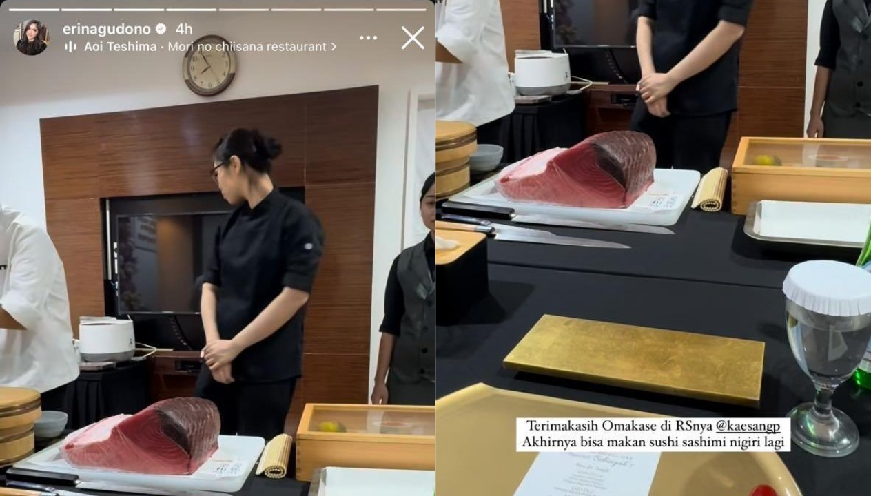 Erina Gudono Disebut Flexing usai Pamer Makan Omakase setelah Lahiran, Apa Artinya?