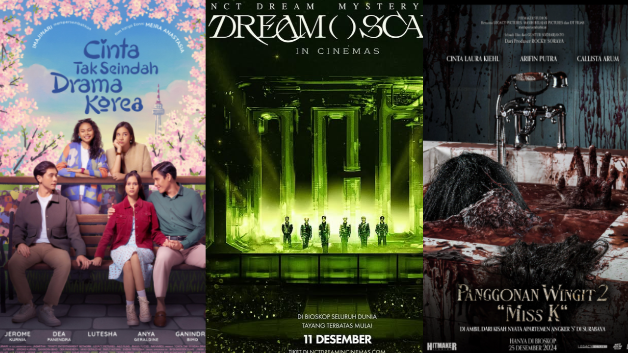 10 Rekomendasi Film yang Tayang di Cinema XXI Desember 2024, Dominasi Genre Horor hingga Drama Keluarga