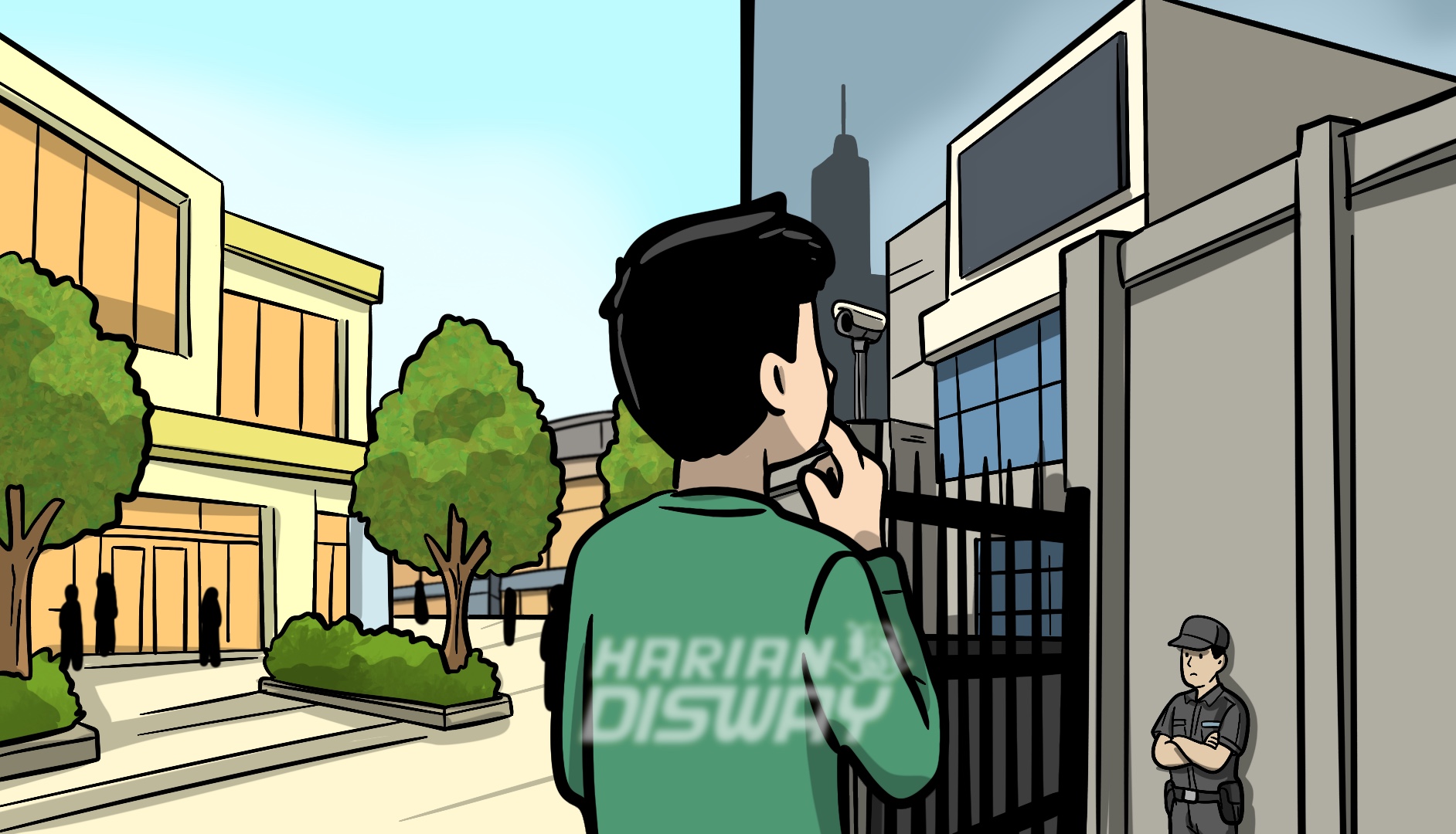 Ketika Pagar Menjadi Bahasa Kota, Selamat Datang, Arsitektur Ketakutan!