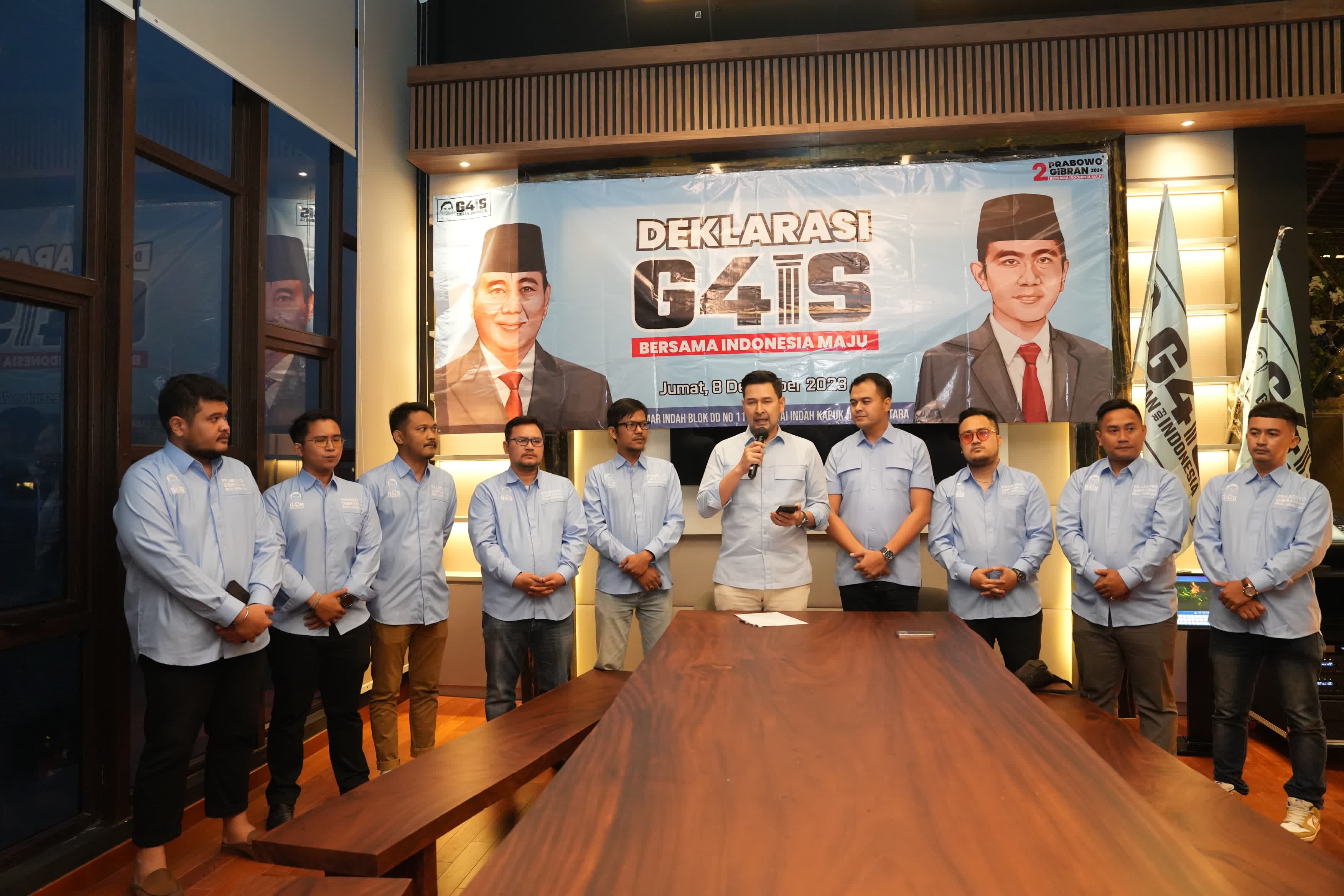 Beri Warna Baru Perpolitikan, Relawan G4IS Deklarasi Dukung Prabowo-Gibran