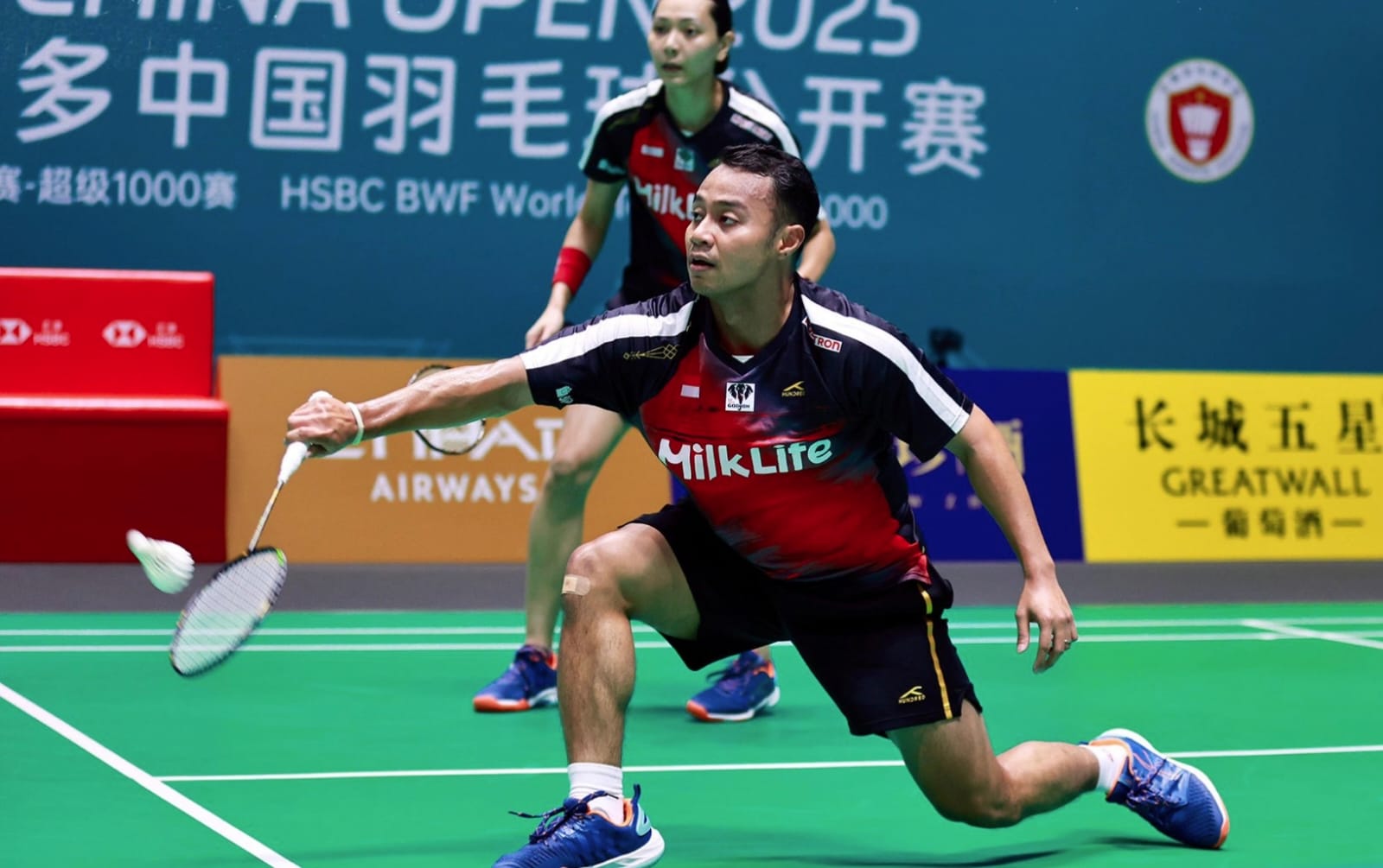 Hasil China Open 2025: Rehan/Gloria Melaju, Leo/Bagas Tumbang