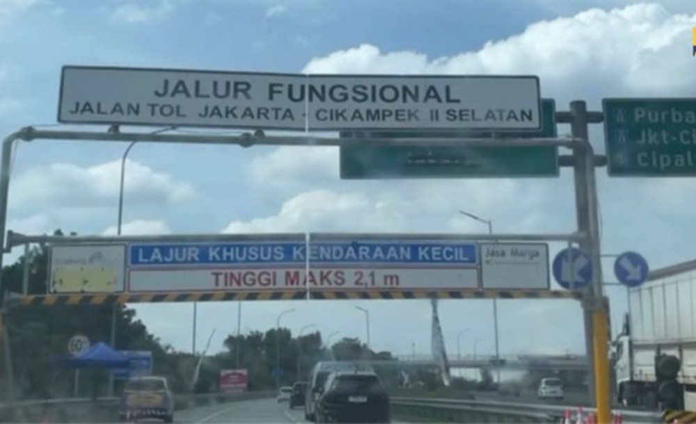 Antisipasi Macet, Tol Japek II Selatan Dibuka Saat Puncak Arus Balik