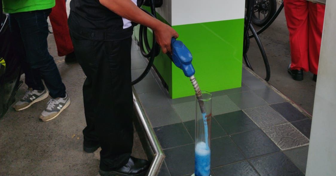 Viral! Pertamax Campur Air di SPBU Kebon Nanas Tangerang, Pertamina Patra Niaga Bantah Tuduhan