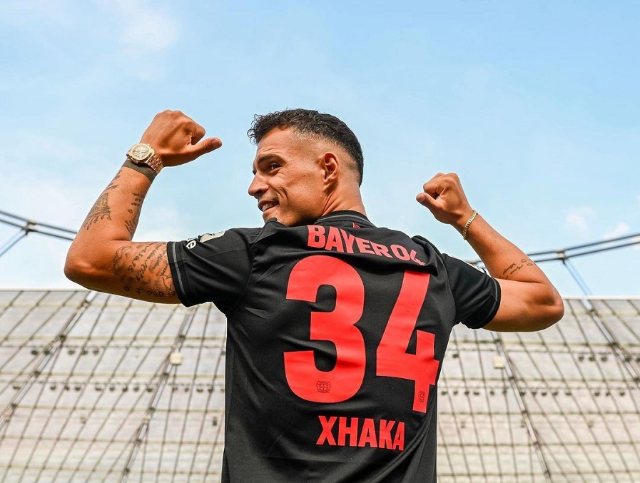 Bayer Leverkusen Resmikan Transfer Granit Xhaka dari Arsenal