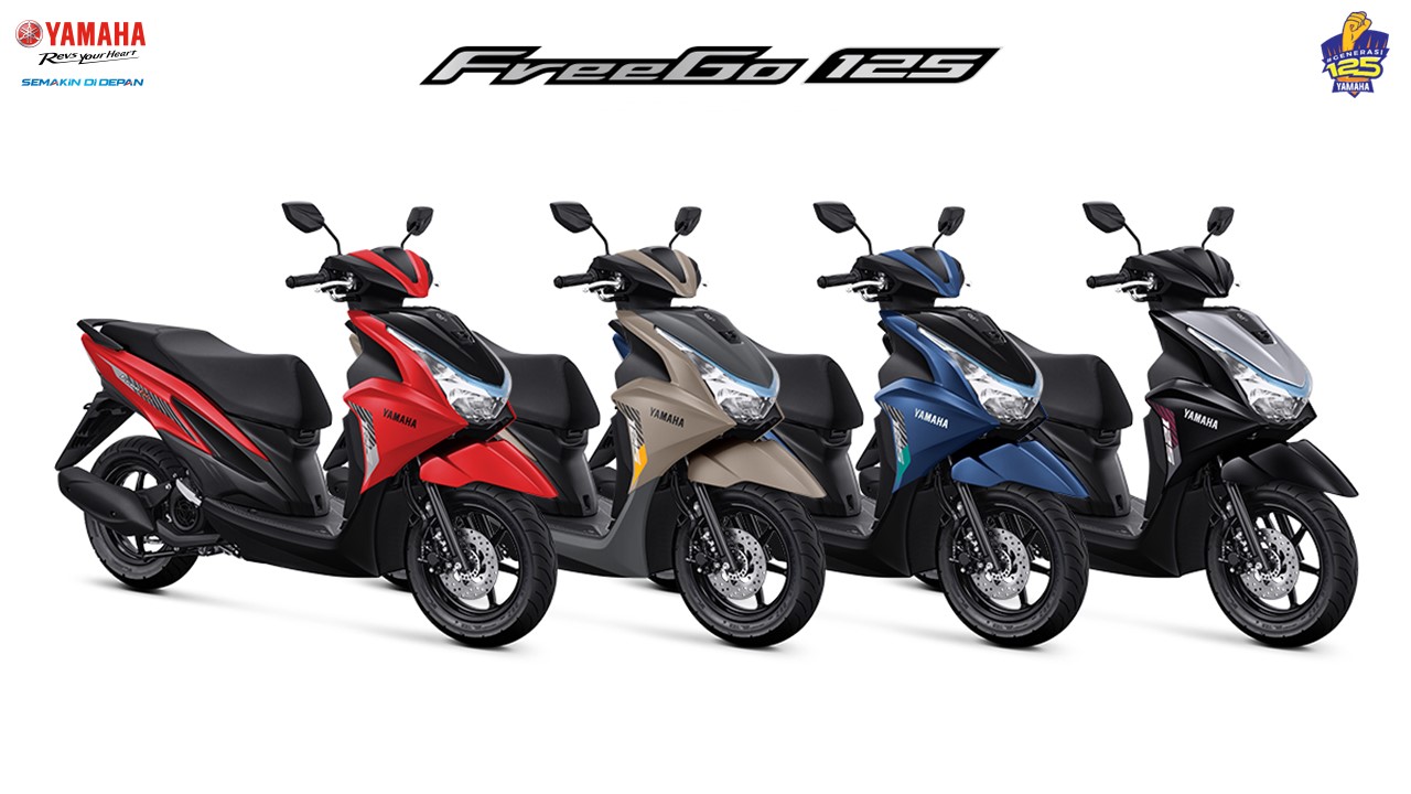 Makin Sporty, Yamaha Freego 125 Punya Warna Baru