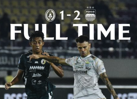 Fulltime PSS vs Persib Bandung 1-2: Maung Bandung Kejar Persebaya!