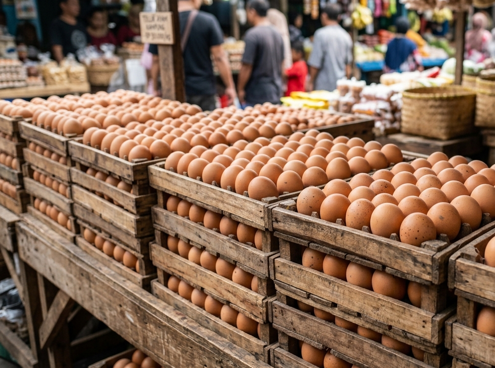 Harga Telur Anjlok, Faktor Libur MBG, Bulan Muharram, dan Libur Sekolah 